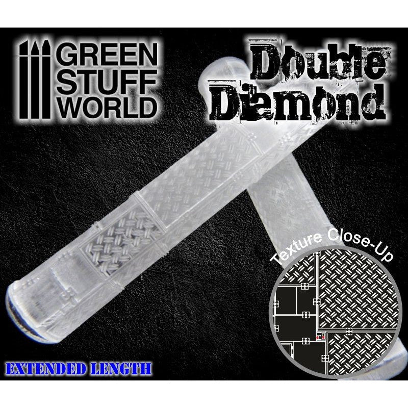 Green Stuff World Rolling Pin – Double Diamond 1164 - Cobbco