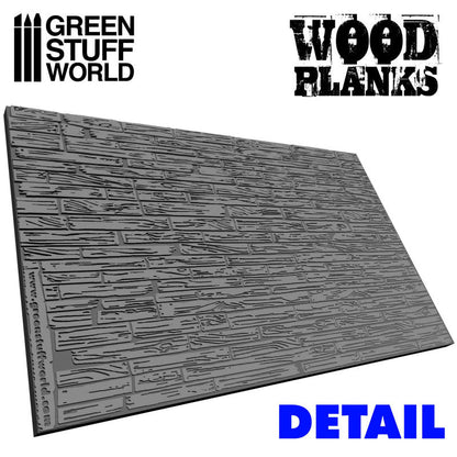 Green Stuff World Rolling Pin – Wood Planks 1226 - Cobbco