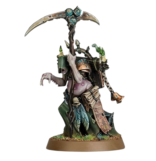 Rotbringer Sorcerer (Unpainted) (Assembled)