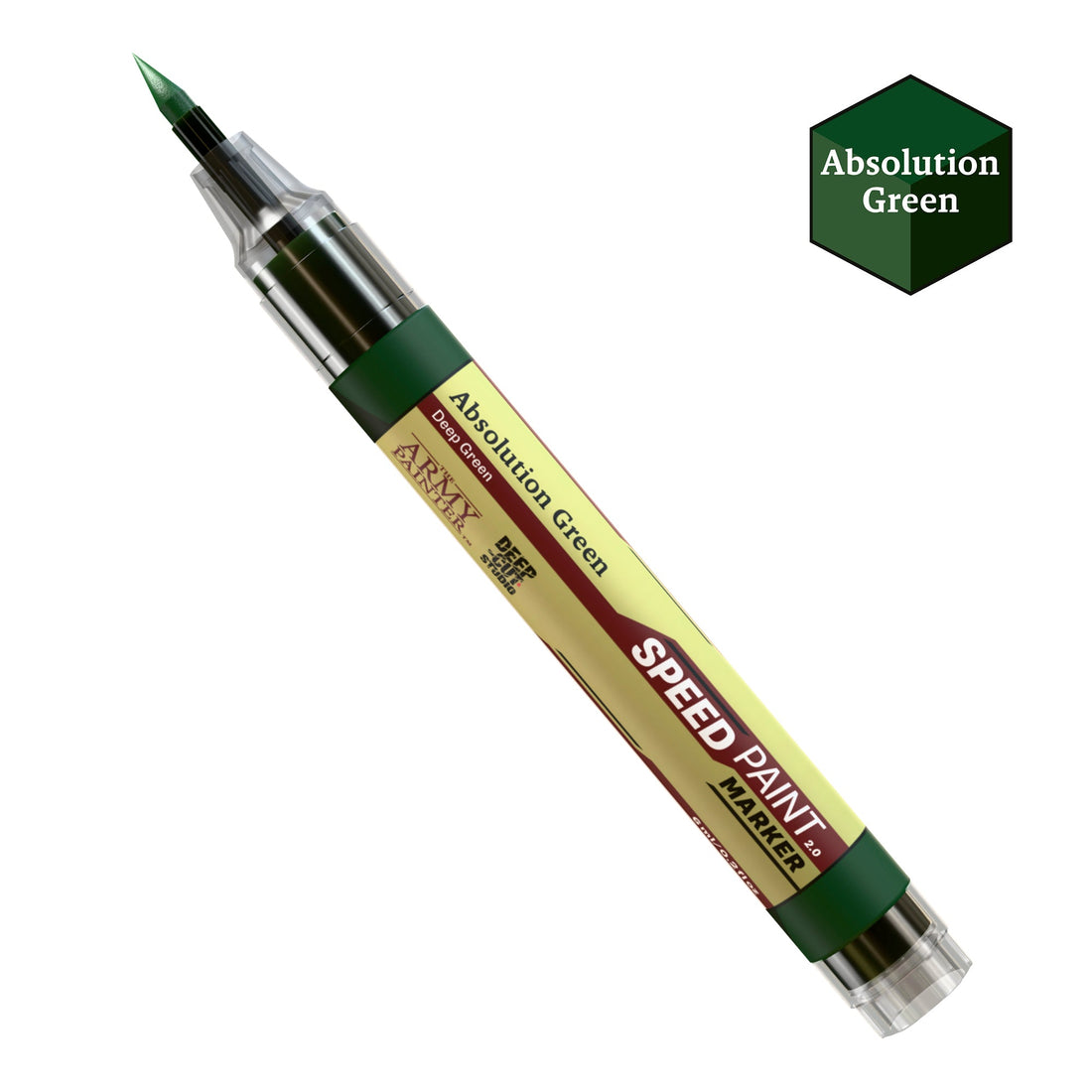The Army Painter: Speedpaint Marker: Absolution Green (New in Box)