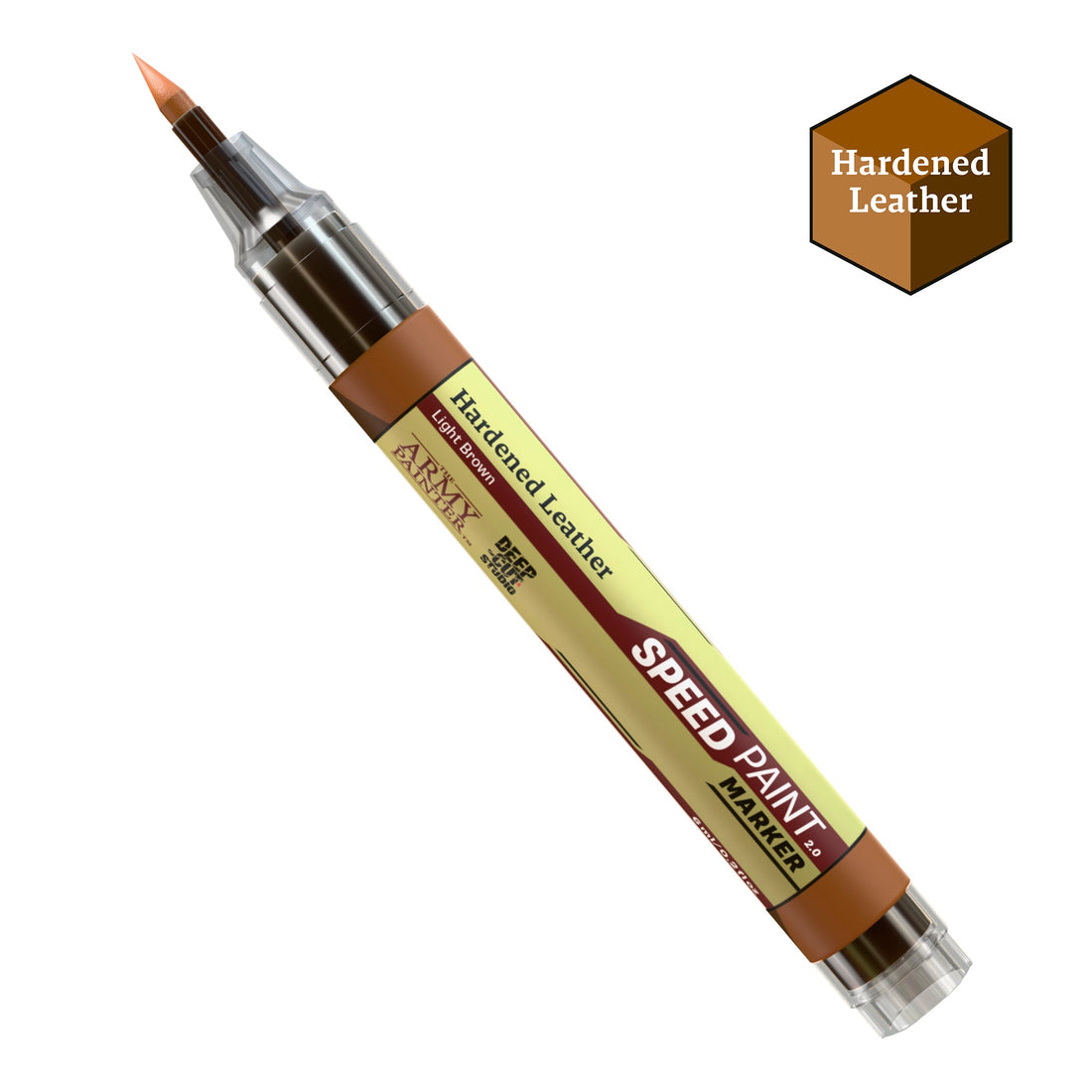 The Army Painter: Speedpaint Marker: Hardened Leather (New in Box)