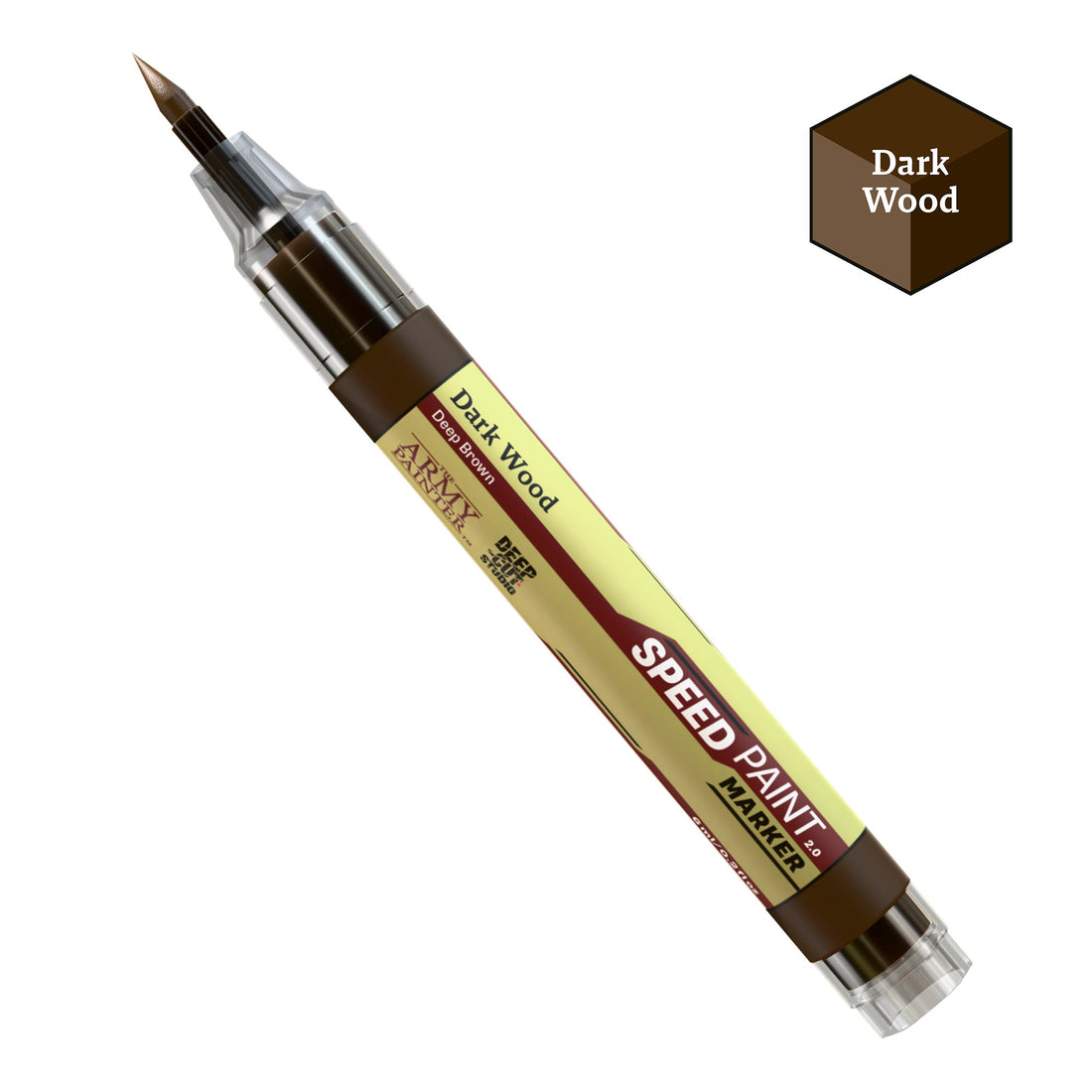 The Army Painter: Speedpaint Marker: Dark Wood (New in Box)