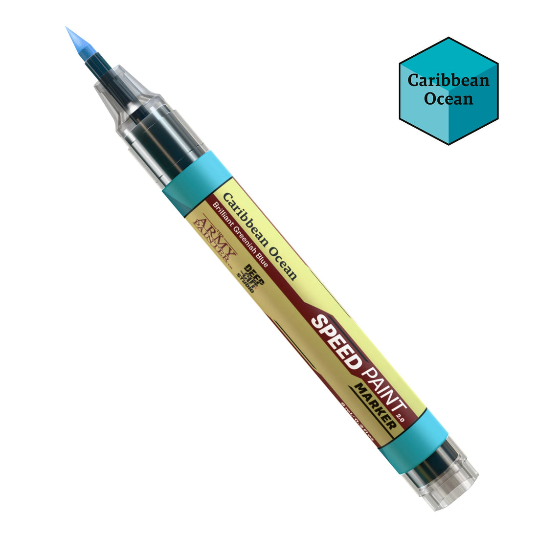 The Army Painter: Speedpaint Marker: Caribbean Ocean (New in Box)