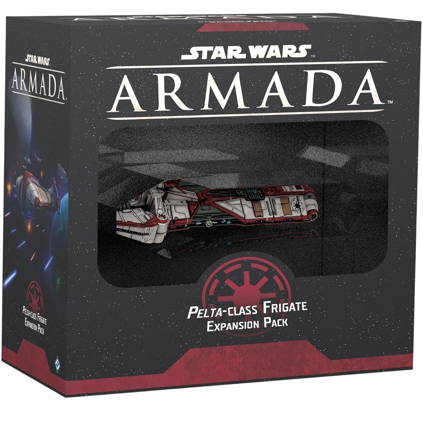 SW Armada: Pelta-Class Frigate (Unpainted) (Assembled)