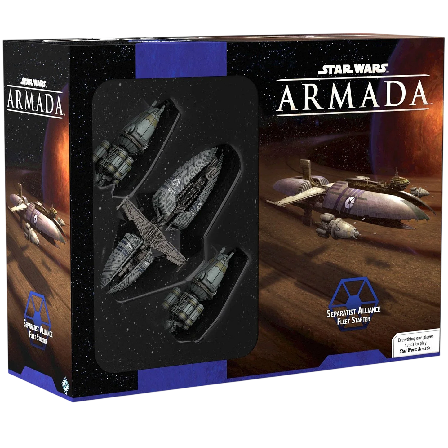 SW Armada: Separatist Alliance Fleet Expansion Pack (Unpainted) (Assembled)