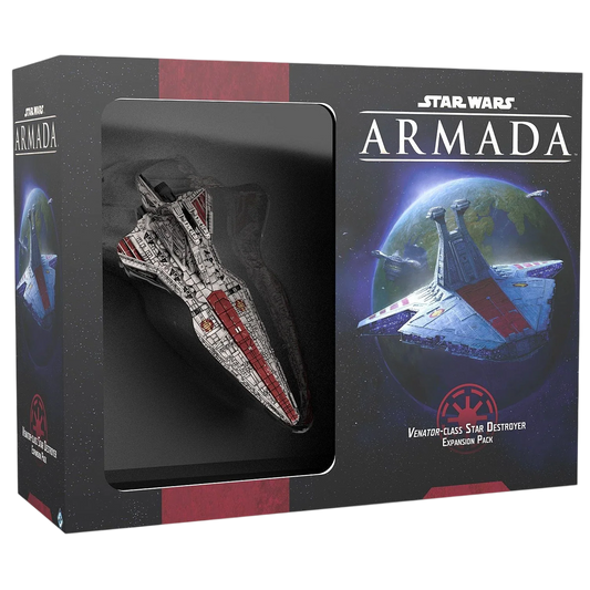 SW Armada: Venator-class Star Destroyer (Unpainted) (Assembled)