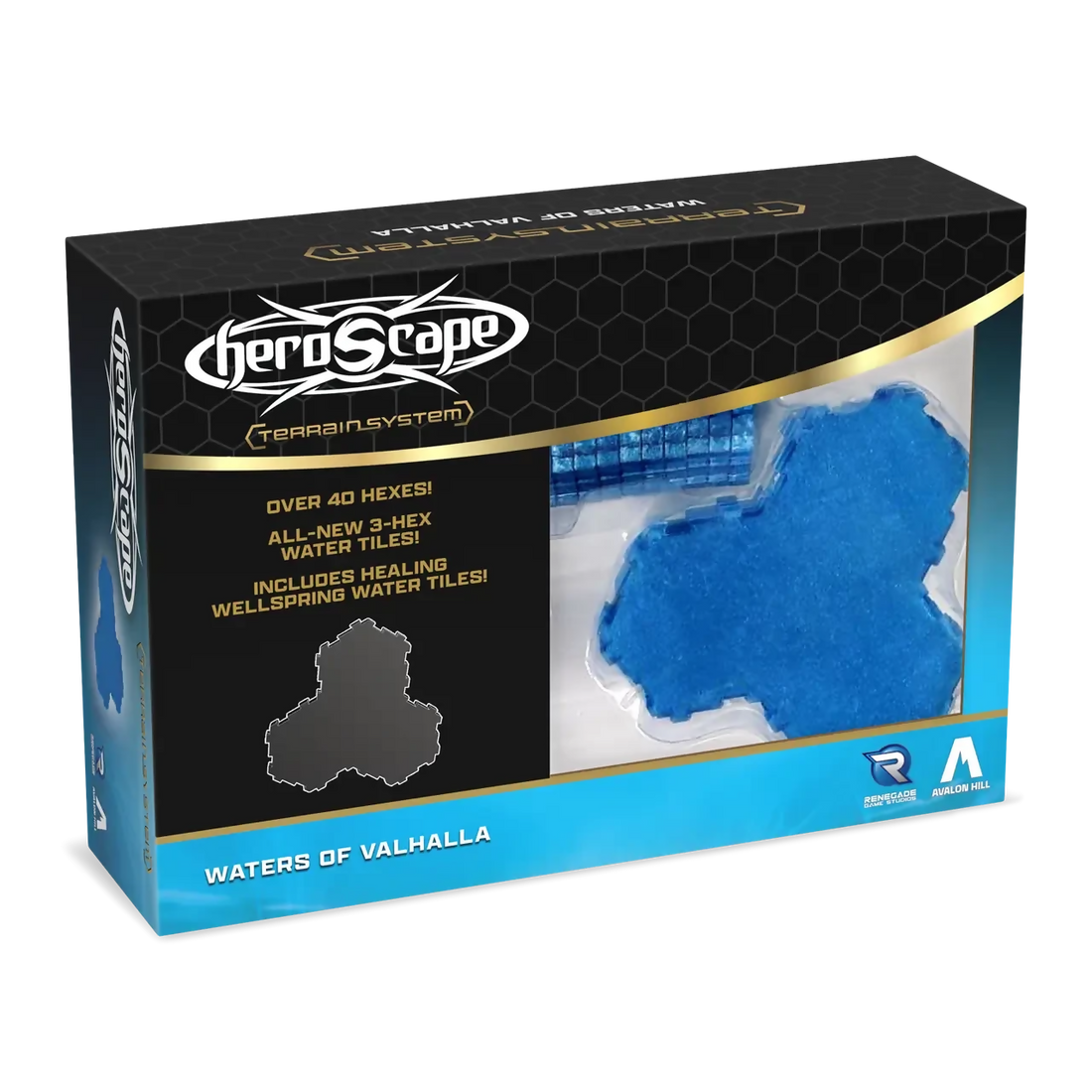 Heroscape: Waters of Valhalla Terrain Expansion (New in Box)