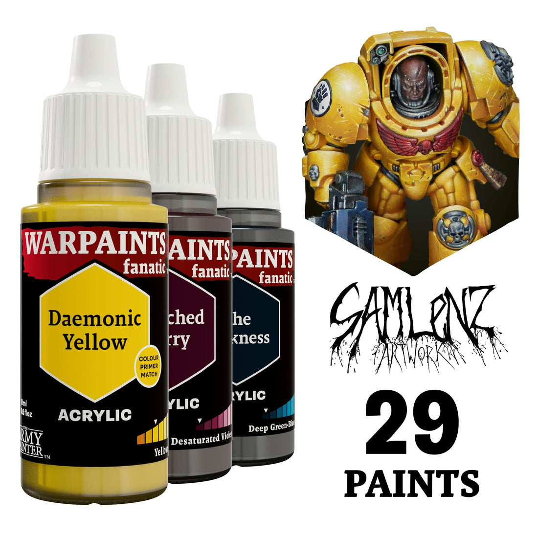The Army Painter: Imperial Fist Bundle (Sam Lenz)