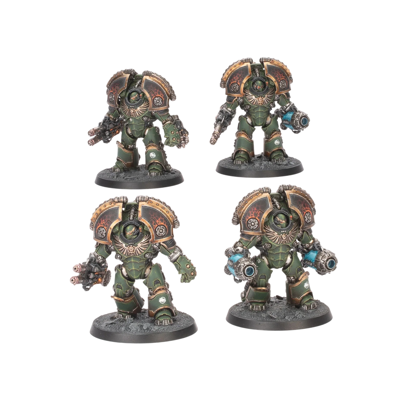Saturnine Terminator Squad (Custom Painted) (Assembled)