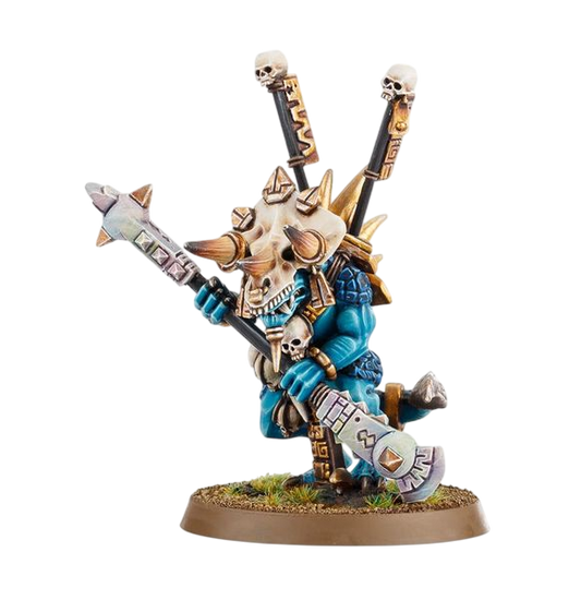 Saurus Eternity Warden (Unpainted) (Assembled)