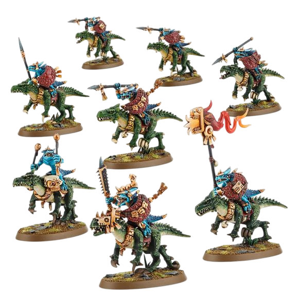 Saurus Knight (Custom Painted) (Assembled)