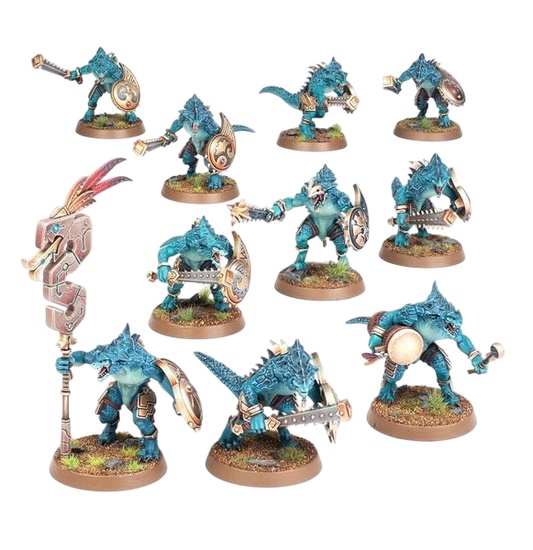 Saurus Warrior (Unpainted) (Assembled)