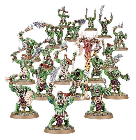 Savage Orruk Morboy/Orruk Arrowboy/Orruk/Big Stabba (New on Sprue)