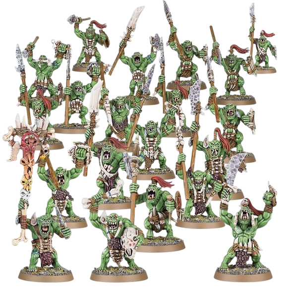 Savage Orruk Morboy/Orruk Arrowboy/Orruk/Big Stabba (New in Box)