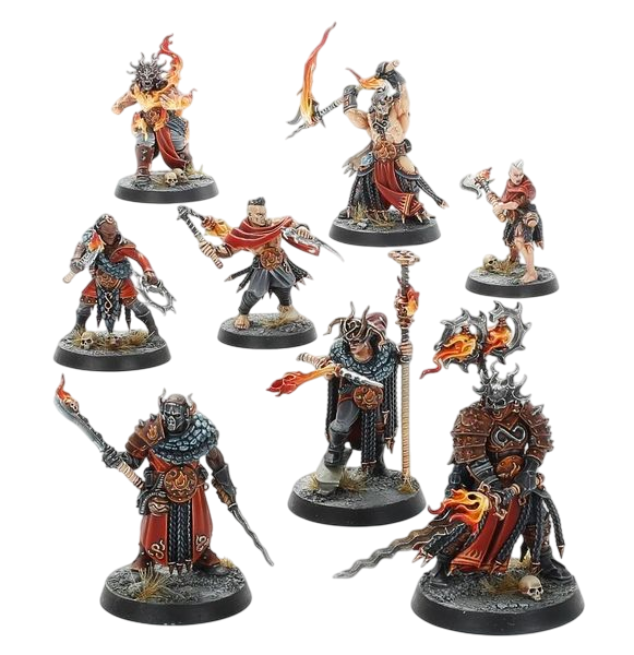 Scions of the Flame (Unpainted) (Assembled)