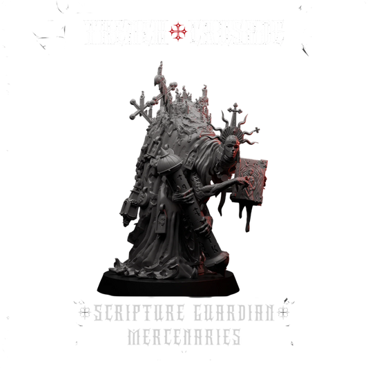 Scripture Guardian - Mercenaries (Unpainted) (Assembled)
