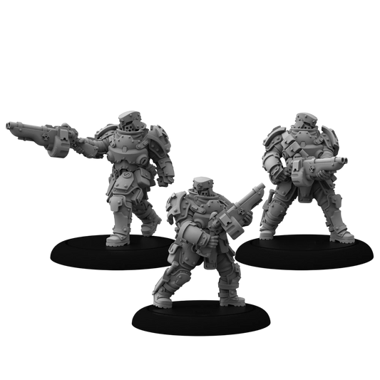 Shock Trooper Gunners (Unpainted) (Assembled)