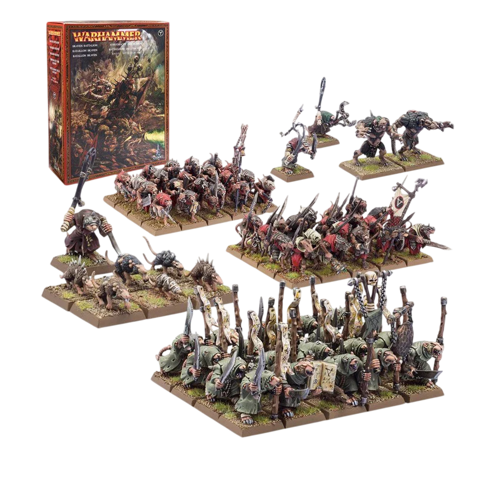 Skaven Battalion (New on Sprue)