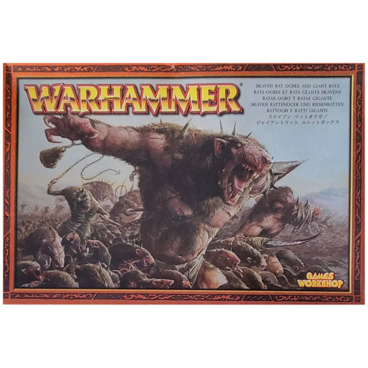 Rat Ogres and Giant Rats (Unpainted) (Assembled)
