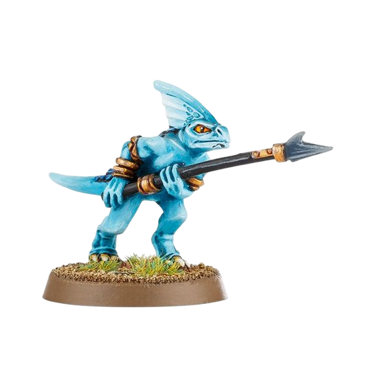 Skink Handler (Unpainted) (Assembled)