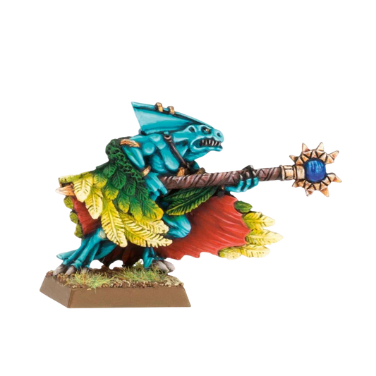 Skink Priest with Feathered Cloak (New on Sprue)