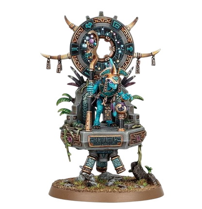 Skink Starseer (Unpainted) (Assembled)