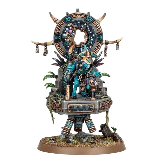 Skink Starseer (Unpainted) (Assembled)