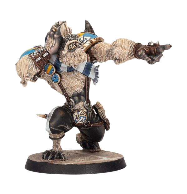 Skrorg Snowpelt (Custom Painted) (Assembled) from Blood Bowl