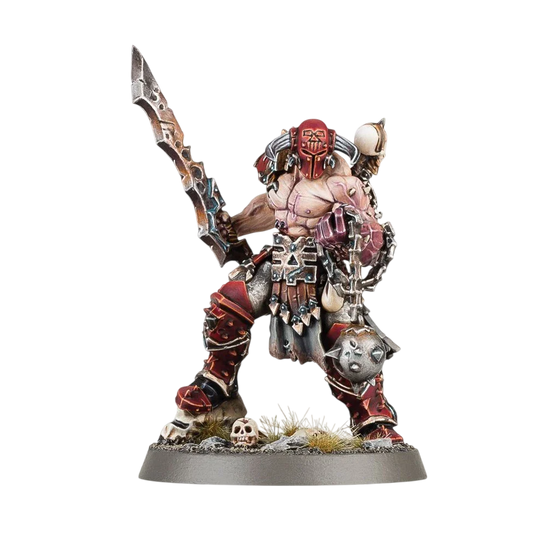 Slaughterpriest with Hackblade and Wrath-hammer (Unpainted) (Assembled)
