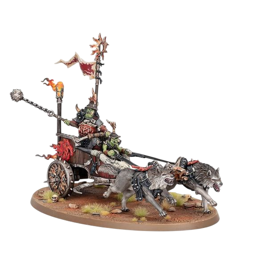 Snarlboss on War-wheela (Custom Painted) (Assembled)