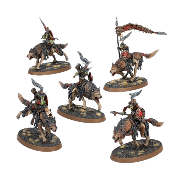 Snarlfang Rider (Unpainted) (Assembled)