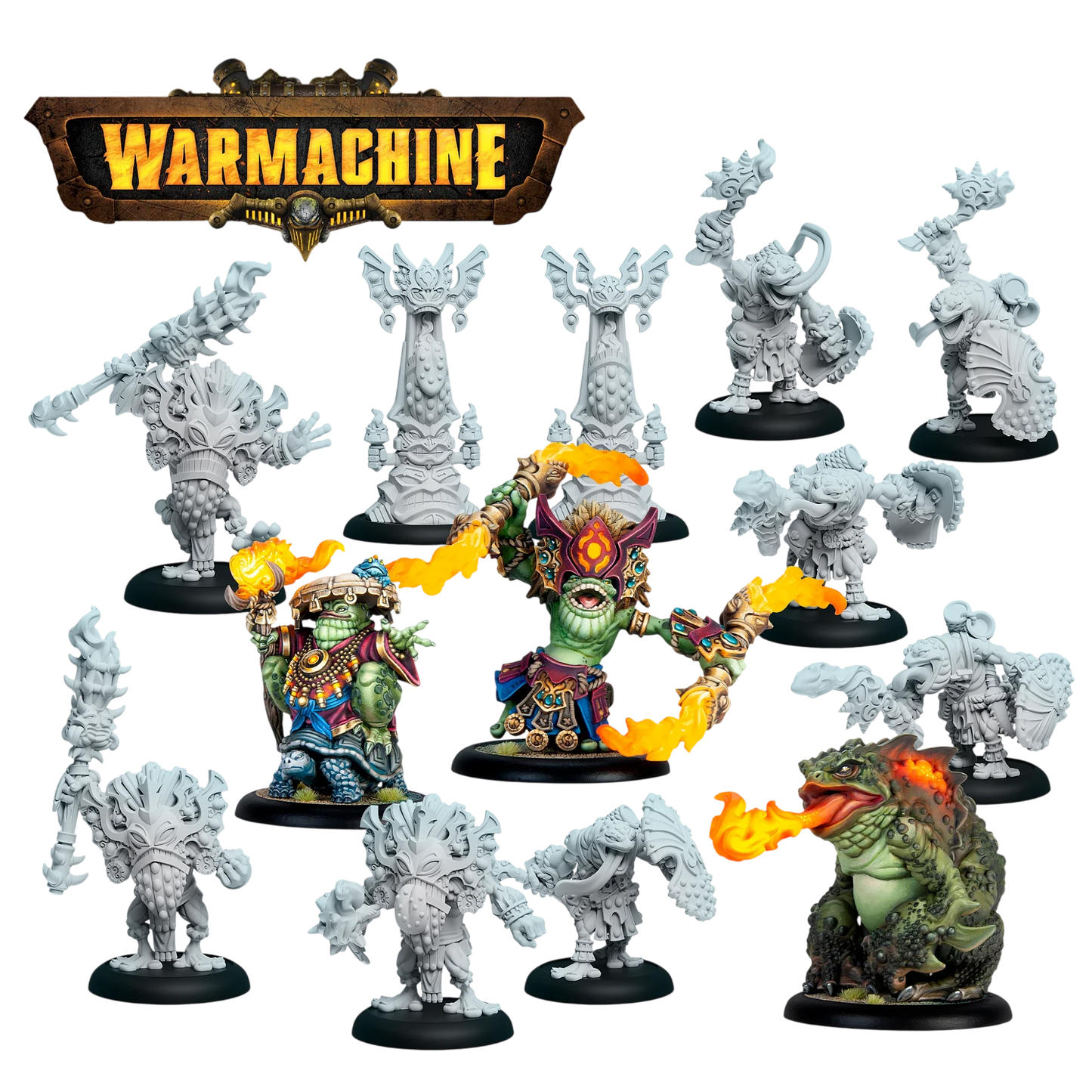 Southern Kriels Fire Tongue Warriors Command Cadre (New in Box)