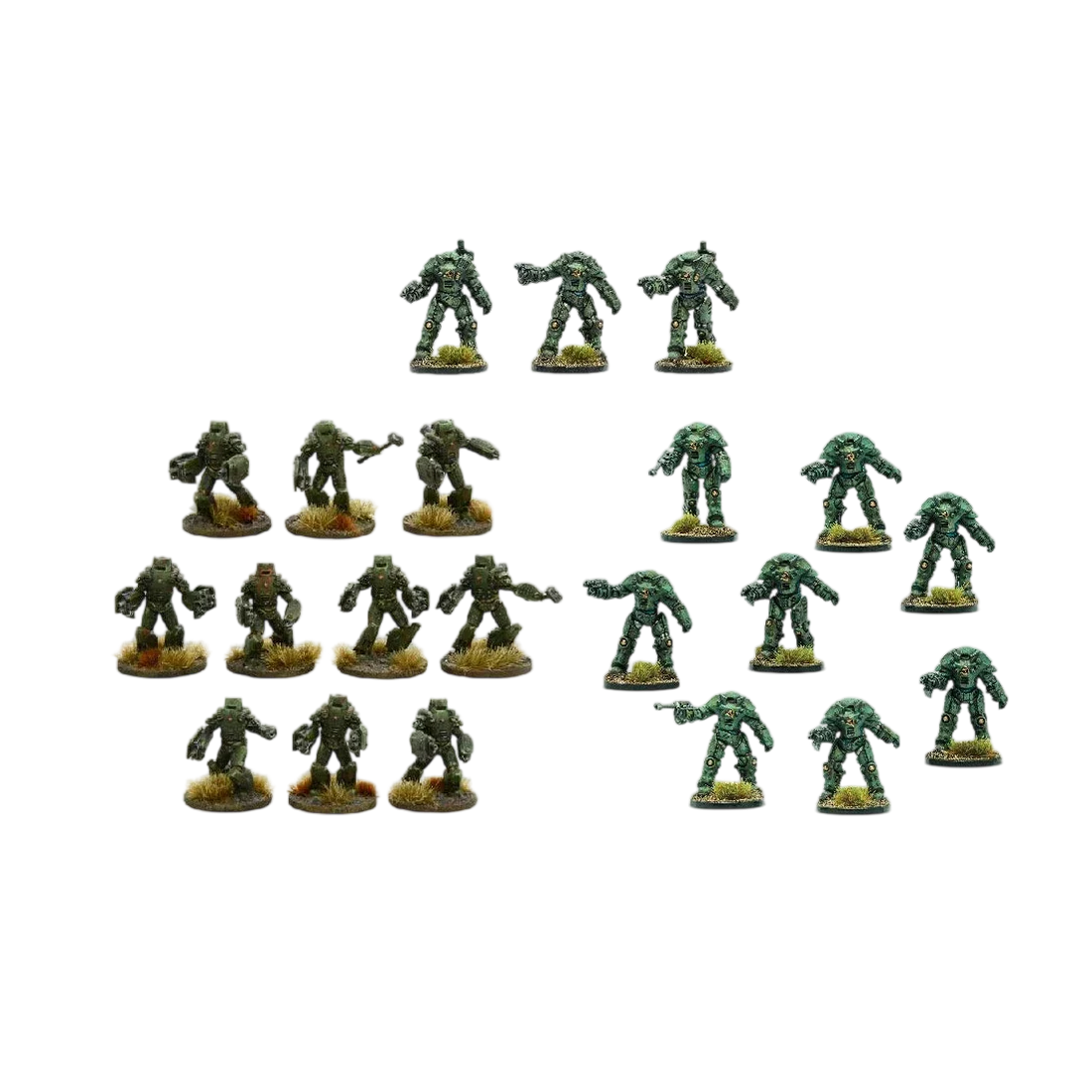 Soviet Bloc Heavy Infantry Platoon (New on Sprue)