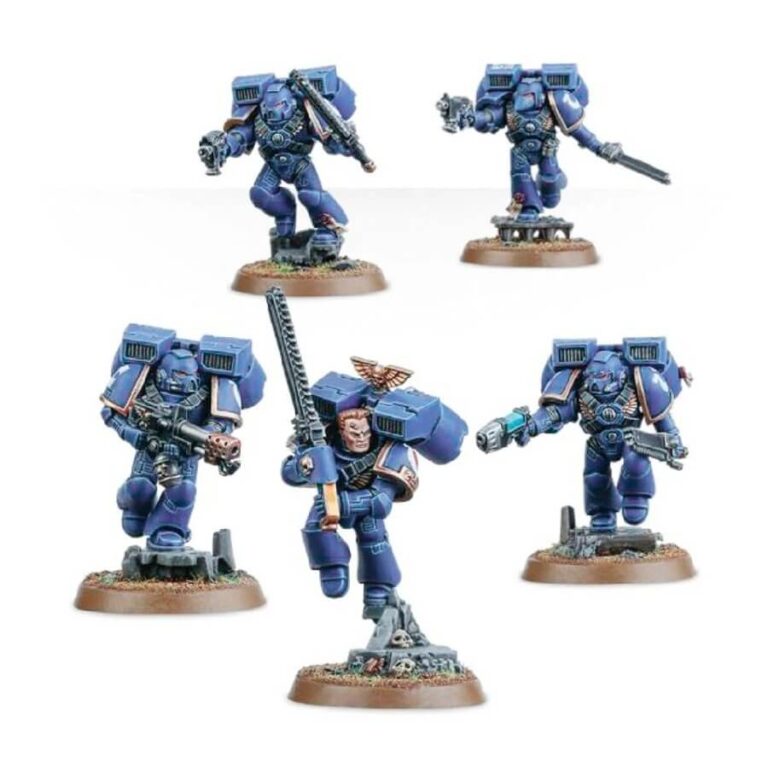 Assault Squad with Jumpacks (Custom Painted) (Assembled)