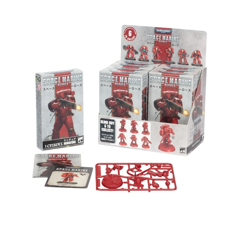 Space Marine Heroes 2023 - Blood Angels Collection Two (Unpainted) (Assembled)