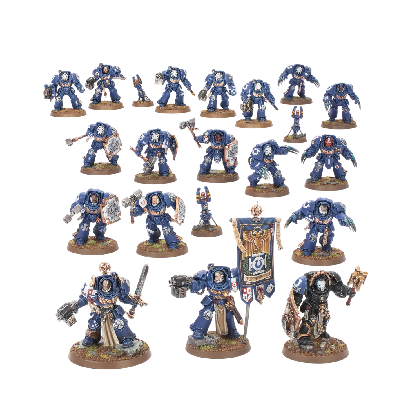 Space Marines Battleforce: Crux Terminatus (Unpainted) (Assembled)
