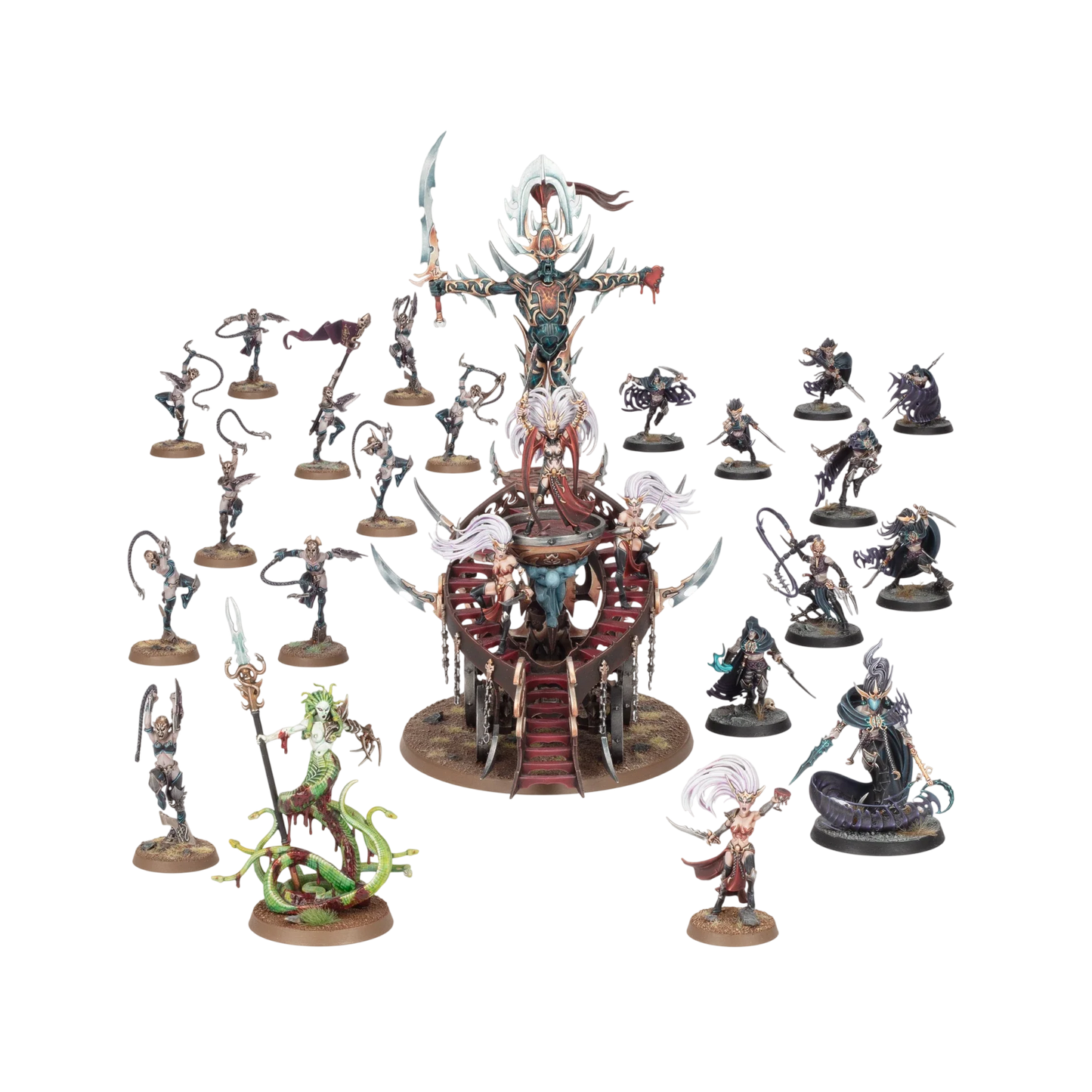 Spearhead: Daughters of Khaine - Khainite Shadow (Custom Painted) (Assembled)