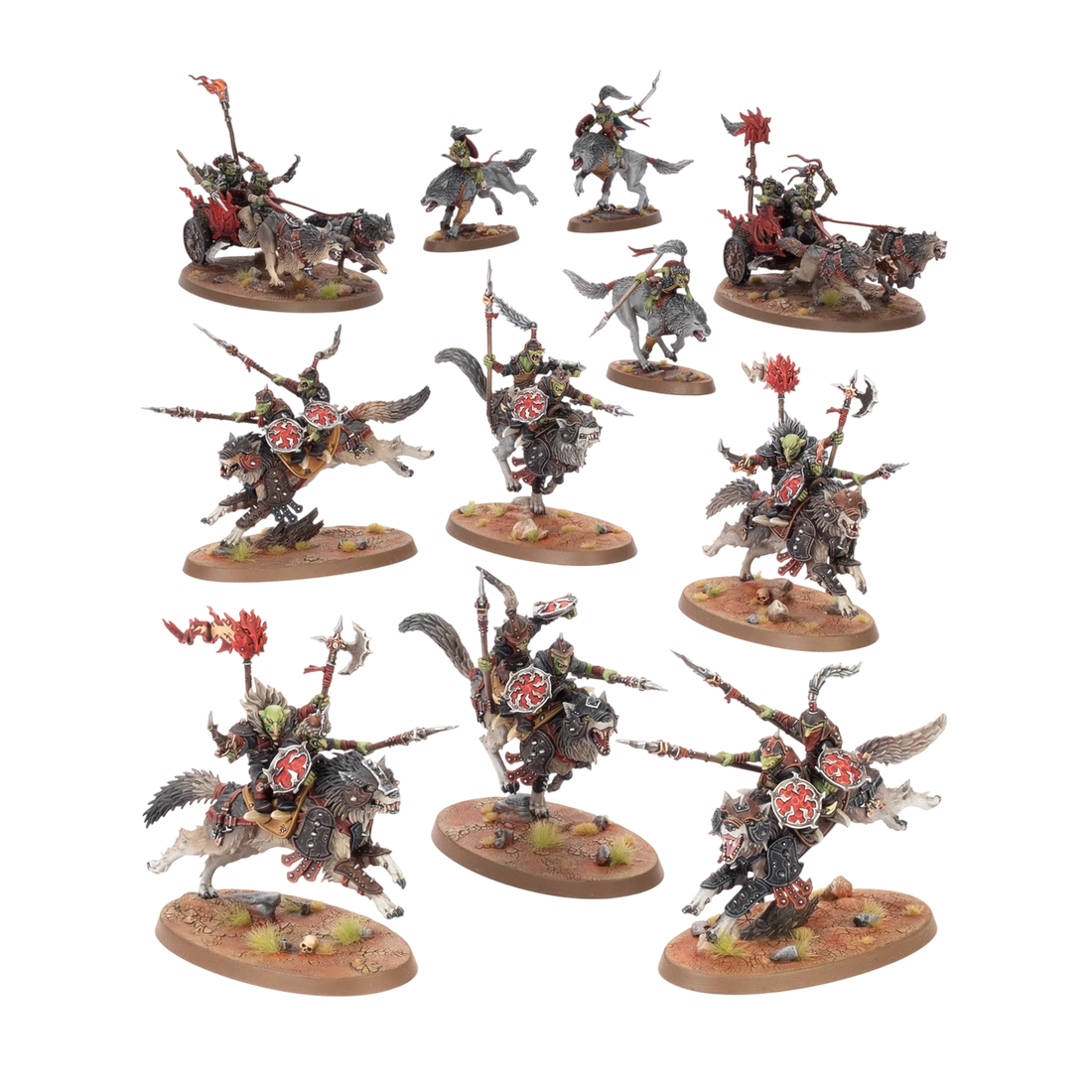 Spearhead: Gloomspite Gitz – Snarlpack Huntaz (New in Box)