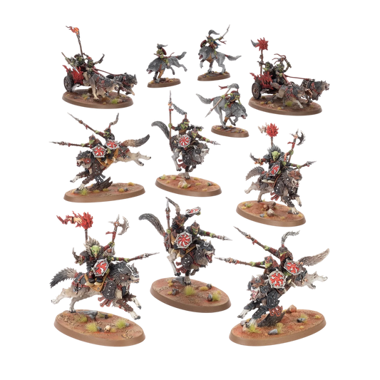 Spearhead: Gloomspite Gitz – Snarlpack Huntaz (New in Box)