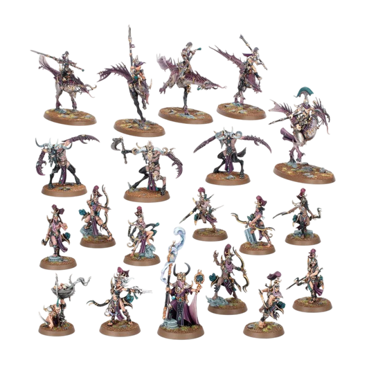 Spearhead: Hedonites Of Slaanesh (2022) (Custom Painted) (Assembled)