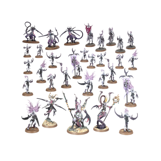 Spearhead: Hedonites of Slaanesh - Epicurean Revellers (Unpainted) (Assembled)