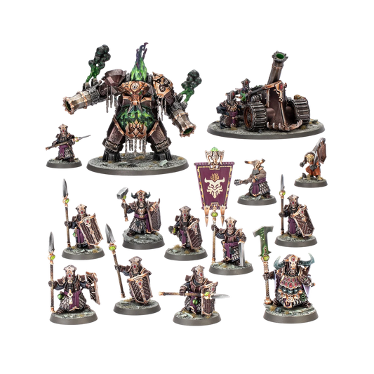 Spearhead: Helsmiths of Hashut – Helforge Host (Custom Painted) (Assembled)