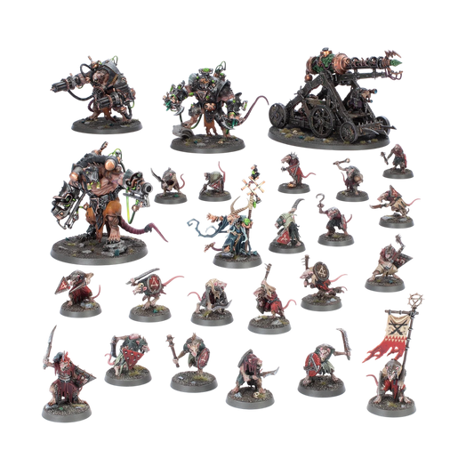 Spearhead: Skaven (Unpainted) (Assembled)