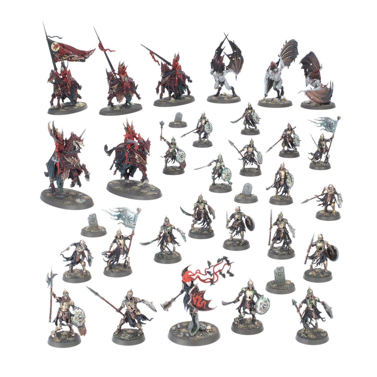 Spearhead: Soulblight Gravelords – Bloodcrave Hunt (Unpainted) (Assembled)