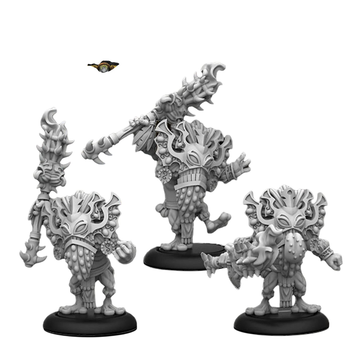Spirit Shamans (Unpainted) (Assembled)