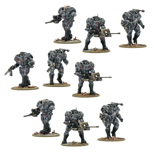 Stahltruppen Heavy Infantry (New on Sprue)
