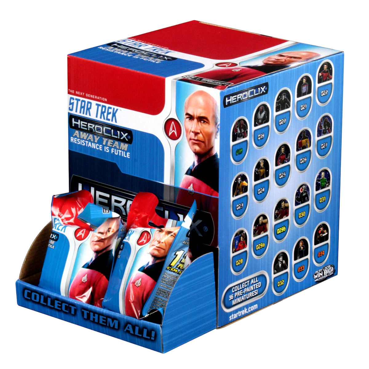 Star Trek HeroClix: Next Generation - Resistance (New in Box)
