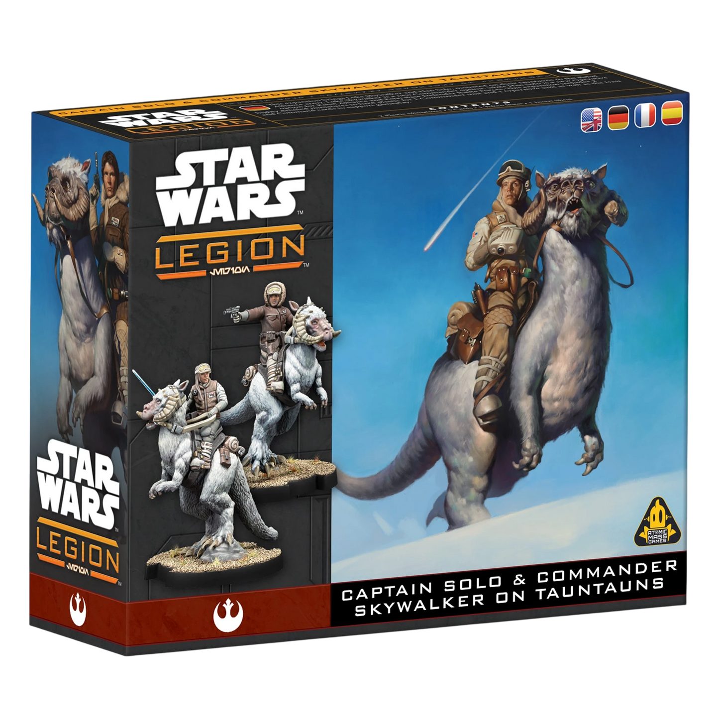 Star Wars: Legion - Captain Solo & Commander (New in Box)