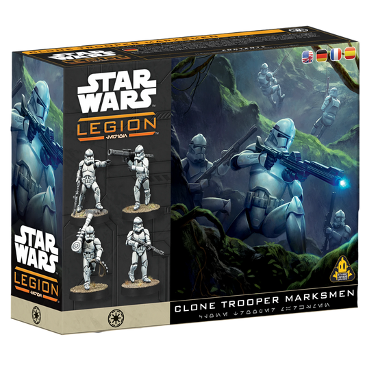 Star Wars: Legion - Clone Trooper Marksmen (Custom Painted) (Assembled)