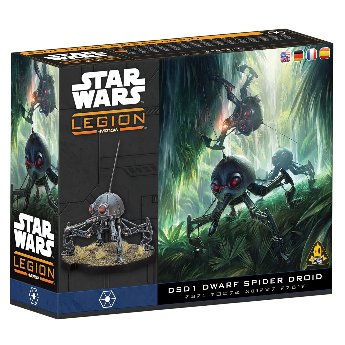 Star Wars: Legion - DSD1 Dwarf Spider Droid (Custom Painted) (Assembled)